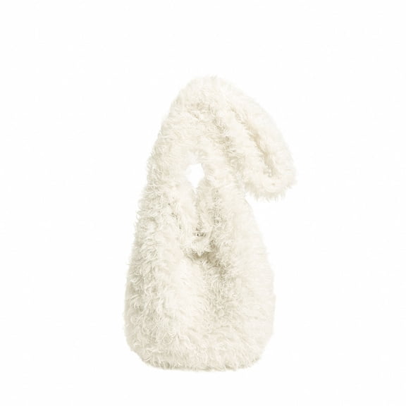 Furry Purse Winter Fluffy Bags for Women Fuzzy Tote Bag Handbags Faux Fur Bag Fluffy Shoulder Crossbody Bag Fluffy Tote Bag Large Fur Purses Furry Shoulder Handbag Plush Bags