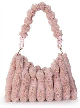 Fuzzy Shoulder Bag