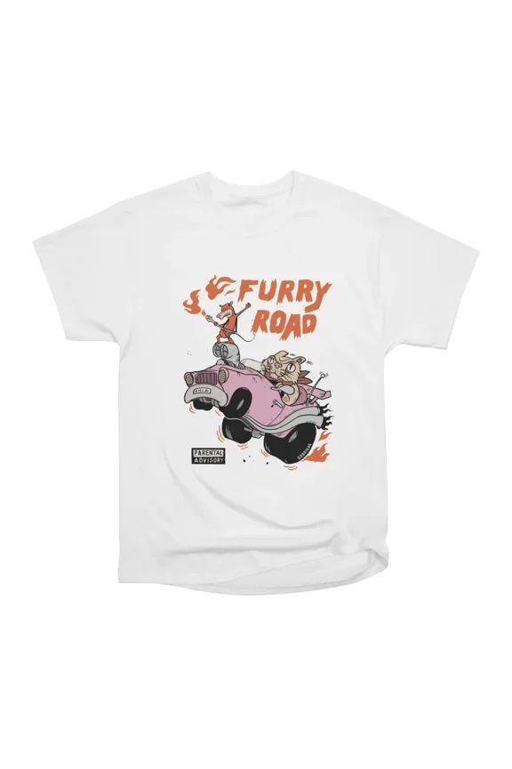 Furry Road T-Shirt Tee Gift For Him Merch For Her Apparel For Friend