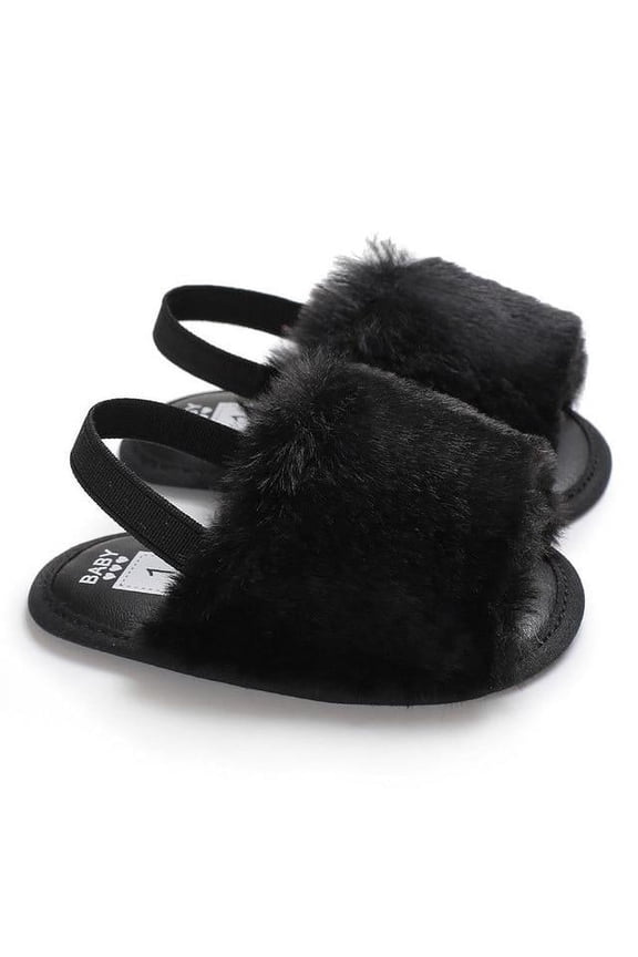 Furry Sandals