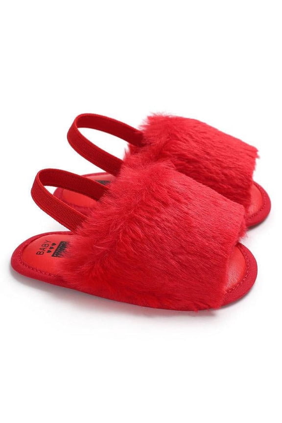 Furry Sandals