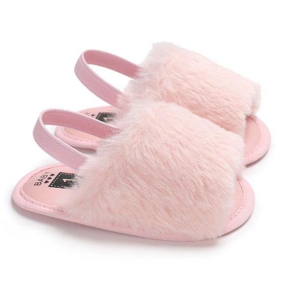 Furry Sandals