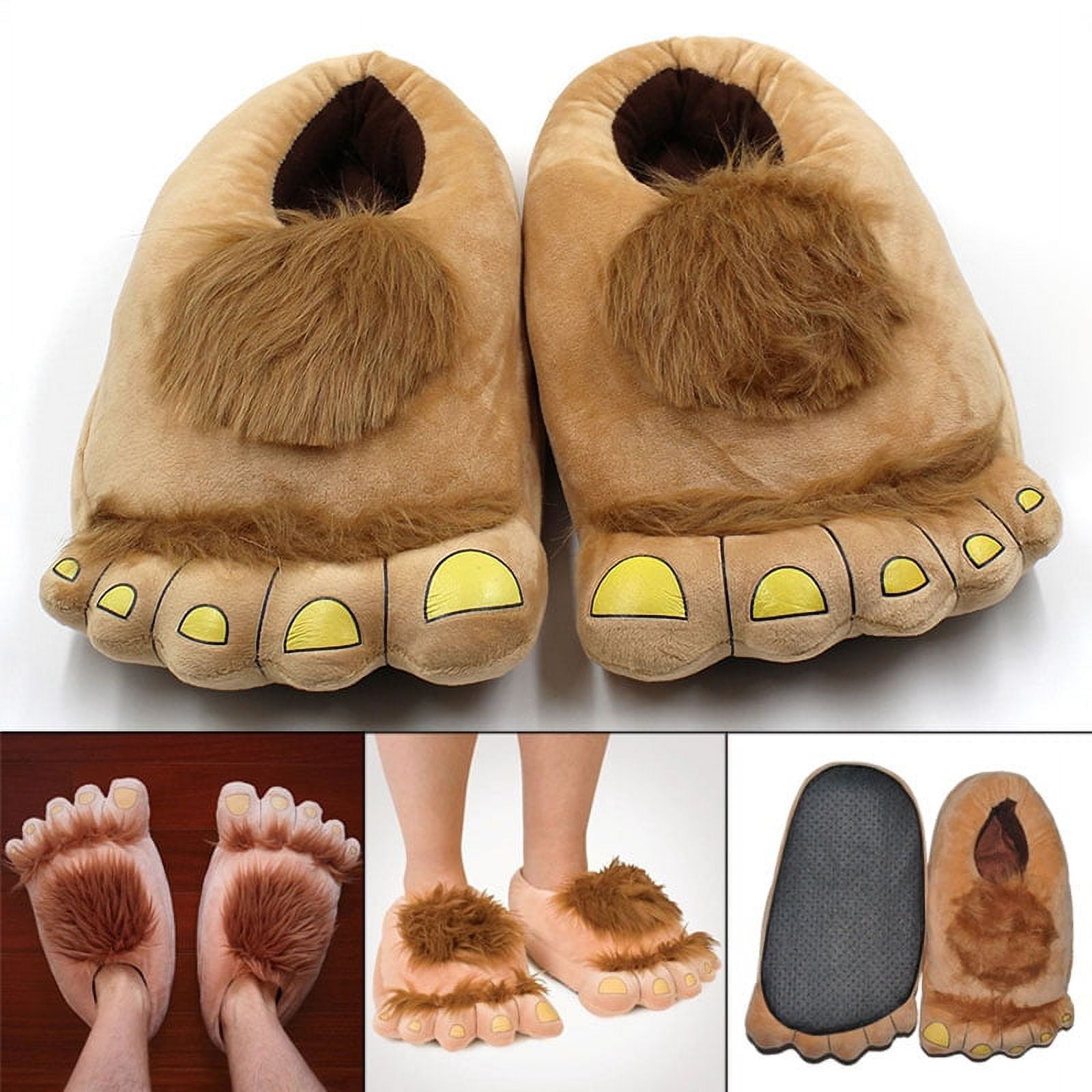 Furry Warm Slippers Big Hairy Unisex Savage Hobbit Feet Plush Home Slippers Hallo ween Shoes New b0cdcb4b beaa 4519 b6c6 1ec05a105fe9.bfc53b87a3aebe75bf5a985267a6c9bf