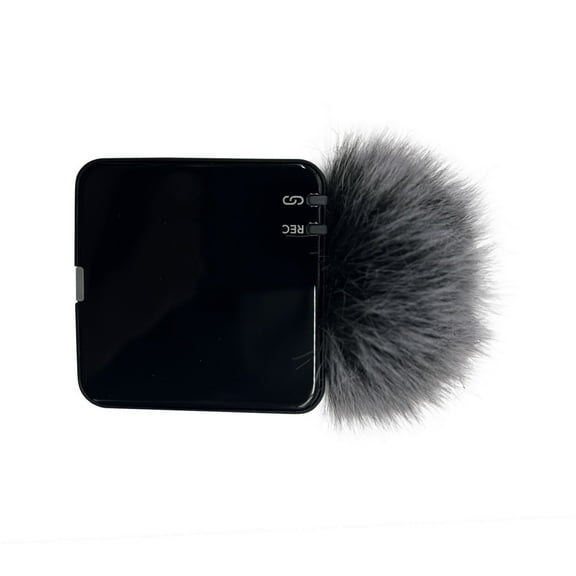 Furry Windshield Windscreen for Wireless Go 3rd Clip On Microphones for Clear Sound in Interviews and Recordings