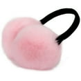thumbnail image 1 of Furry Winter Earmuff Soft Warm Ear Muffs Winter Cold Weather Ear Warmer Outdoor Ear Covers for Women Girls, 1 of 3