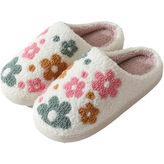 Furry Winter Slippers - Anti-Slip Indoor Shoes, Soft Lining for Women and Men, Perfect for Bedroom and Home