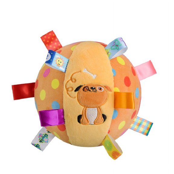FurryElves Dog Sound Toys,Furry Dog Toys,Plush Ball Toys for Dogs,Interactive Dog Toys Ball,Training Sound Toy for Pet