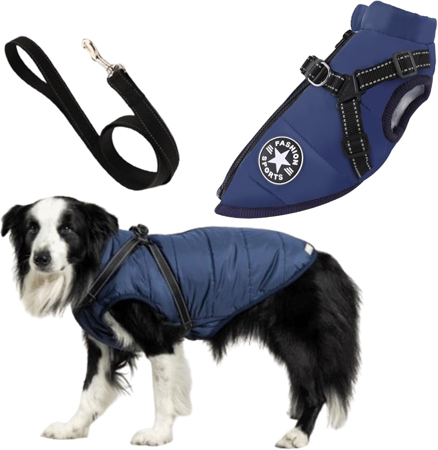 FurryKing 3 in 1 Winter Jacket, Furryking Dog Winter Coat, Waterproof ...