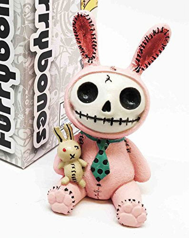 Furrybones Exclusive Voodoo Pink Bunny Rabbit Skeleton Monster