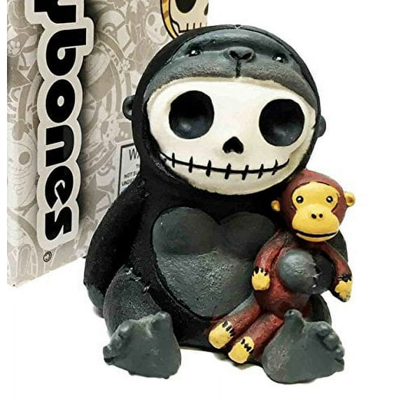 Furrybones Kongo Gorilla King Kong Cute Skeleton Monster Ornament Figurine
