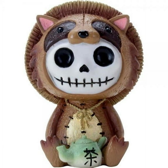 Furrybones Tanuki Skeleton Figurine