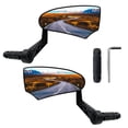 thumbnail image 1 of EVNELE HD Glass Bike Mirror, Rotatable Bicycle Mirror for Handlebar, Adjustable Bar End Bike Rear View Mirror, Scratch Resistant (1 Pair), 1 of 6