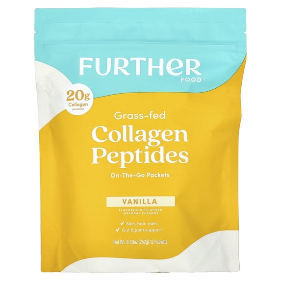Further Food Vanilla Collagen Peptides Powder, 9.15 Pound