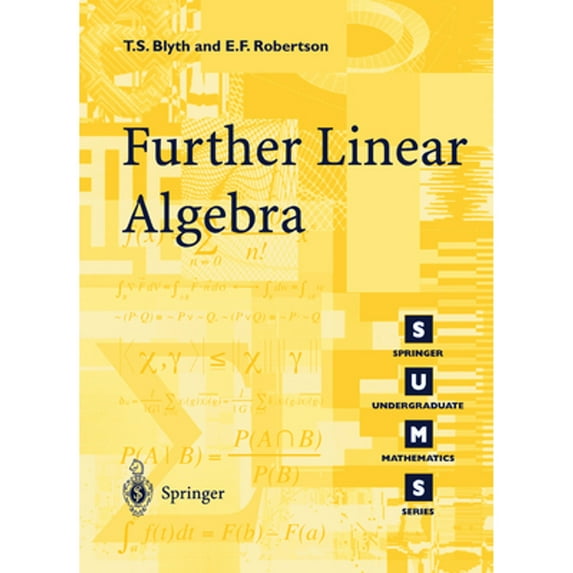 Pre-Owned Further Linear Algebra (Springer Undergraduate Mathematics Series) Paperback