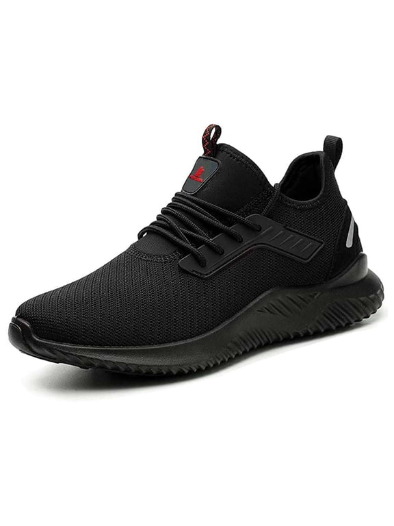 Safety Trainers Mens Womens Lightweight Steel Toe Cap Trainers Breathable Comfortable Safety Shoes Puncture Proof Work Sneakers