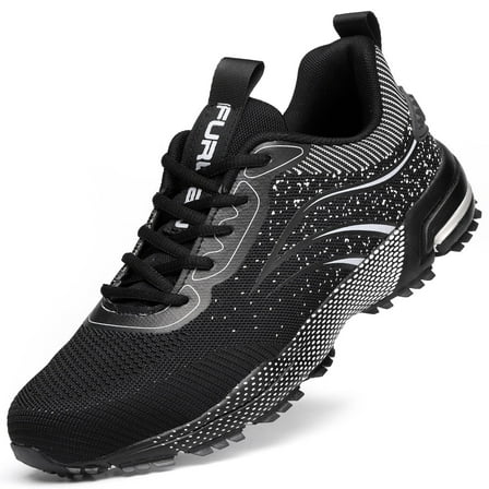 Furuian Steel Toe Shoes for Men Women Lightweight Safety Shoes Comfortable Steel Toe Sneakers Warehouse Industry Work Shoes