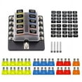 thumbnail image 1 of Furulu 10-Way fuse box with LED indicators to fast identify a fault, 1 of 5