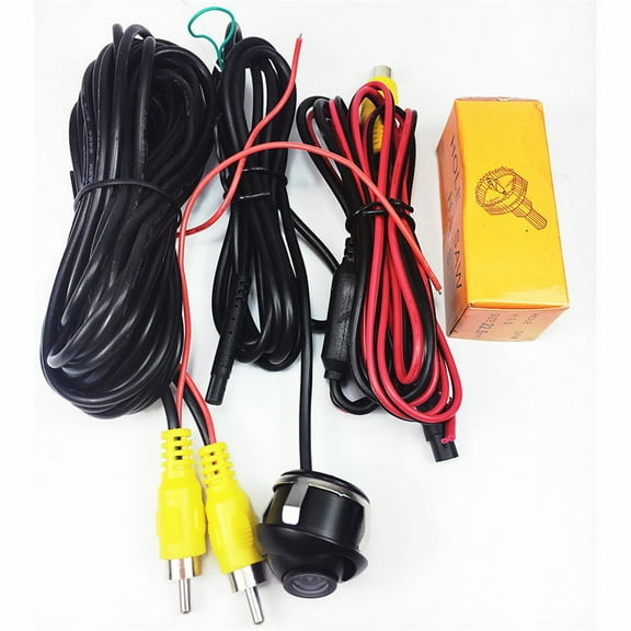 Furulu 12V 360 Degree Car SUV Front Side View Reverse Backup HD CCD Camera Kit PAL/NTSC