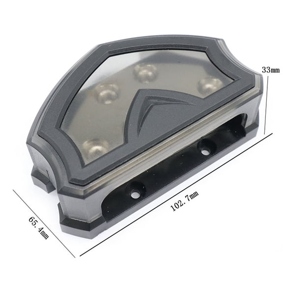 Furulu 2 0/2/4 Gauge to 4 0/2/4 Gauge Out Car Audio Power Ground Distribution Block