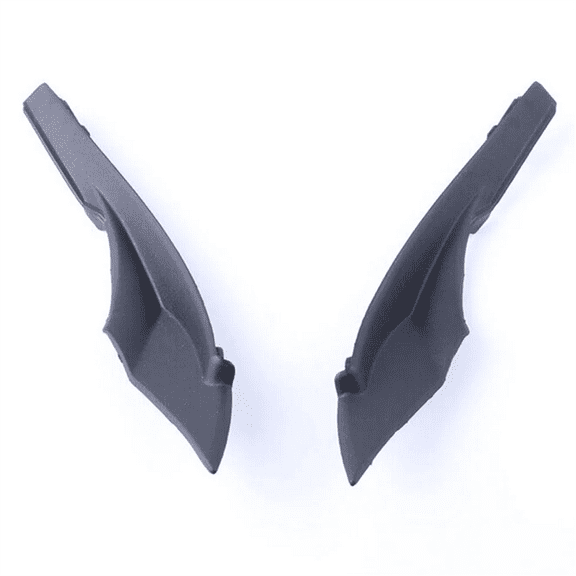 Furulu 2Pcs Front Windshield Cowl Trim Cover Panel For Mitsubishi Lancer Evo 2008-2017