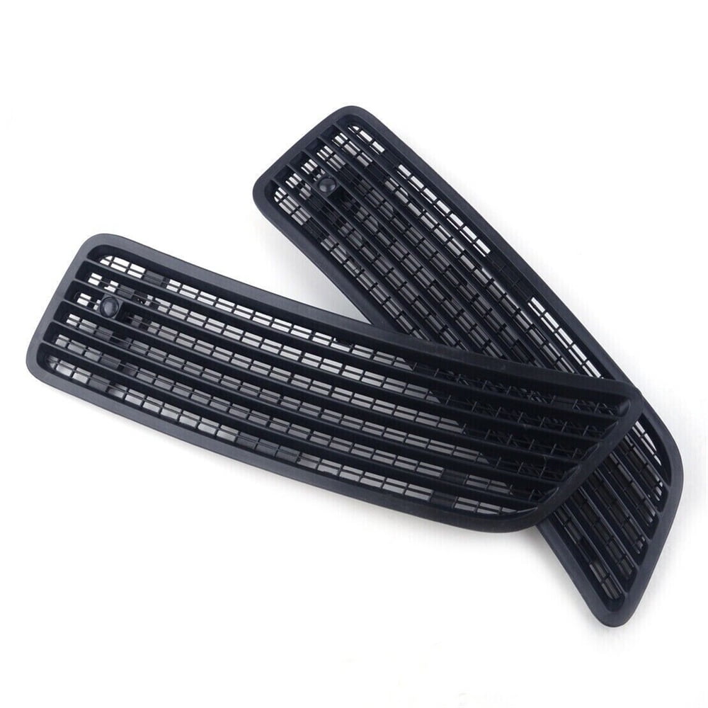Furulu 2Pcs Left & Right Hood Air Vent Grille Cover For Mercedes W221 S550 2007-2013