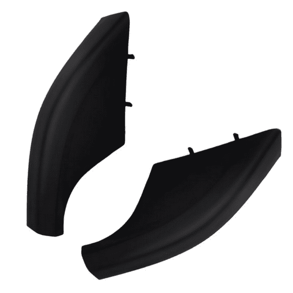 Furulu 2Pcs Rear Cover Cap Roof Rack Left & Right For Hyundai Santa Fe 2001-2006