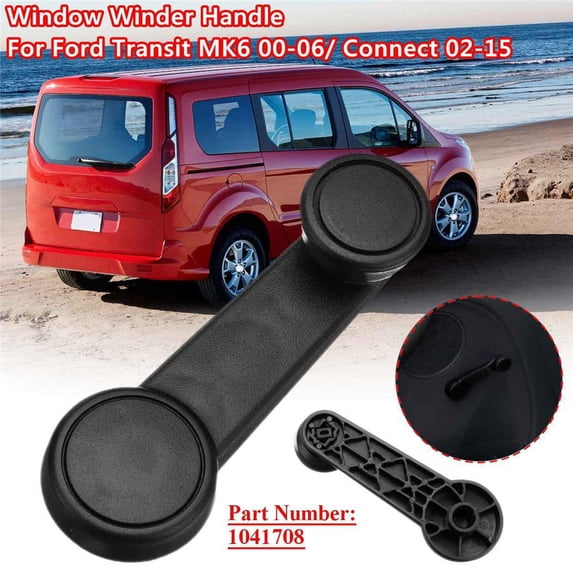 Furulu 2x Car Window Crank Winder Handle For Ford Transit Connect Fiesta Focus 1041708