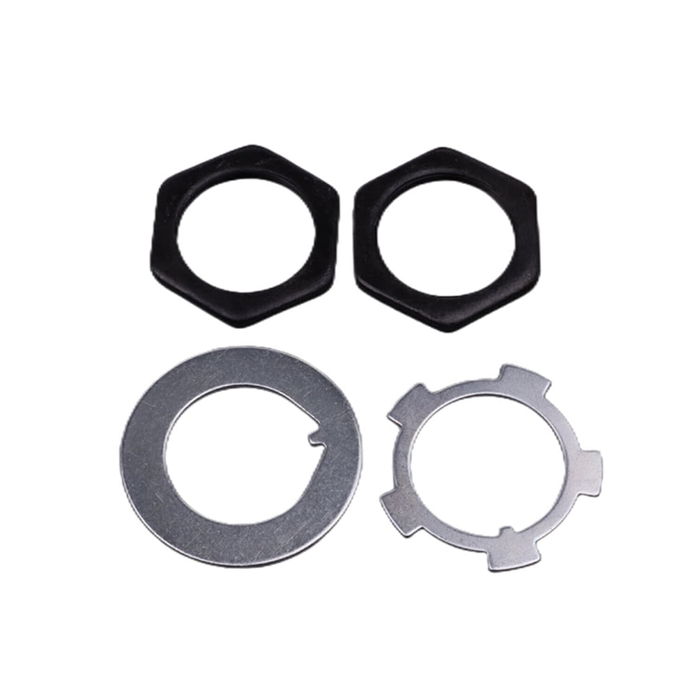 Furulu 2x Front Axle Hub Spindle Lock Nut Kit For Toyota Land Cruiser