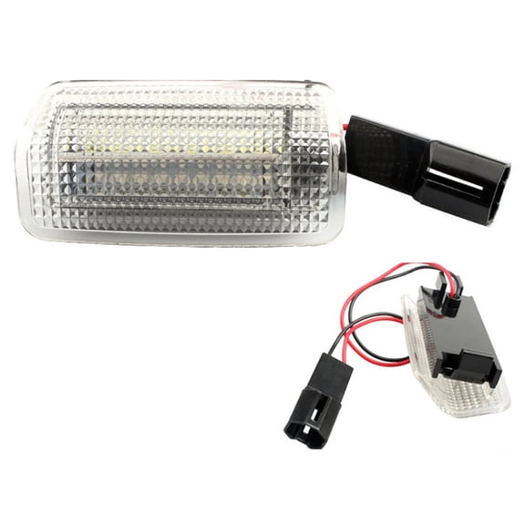 Furulu 2x Full LED Side Door Courtesy Lights Assy 81230-06040 For Lexus Toyota 4Runner