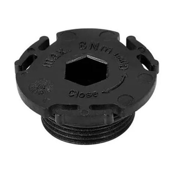 Furulu 3Pcs ABS Engine Oil Drain Plug Black 11137605018 For BMW 320i 328i 528i 2912-16