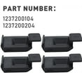 thumbnail image 1 of Furulu 4× Door Lock Striker For Mercedes Benz W123 240D 280E 300D 1237200104 1237200204, 1 of 5