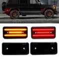 thumbnail image 1 of Furulu 4pcs Front Rear LED Side Marker Lights For Mercedes G-Class W463 G 55 2002-2014, 1 of 5