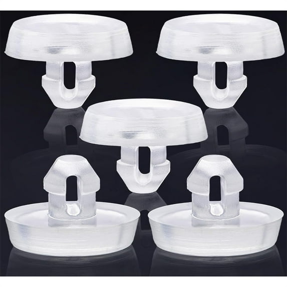 Furulu 5 Pcs Brake & Clutch Pedal Stop Pad #32876-25000 Fit For Kia Sedona 2014-2017
