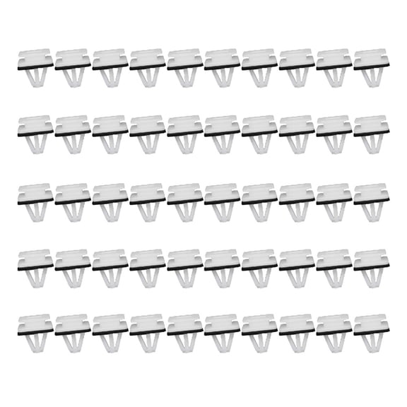 Furulu 50Pcs Rocker Panel & Mudguard Molding Clip Suit 91504-SP1-003 For Honda Acura