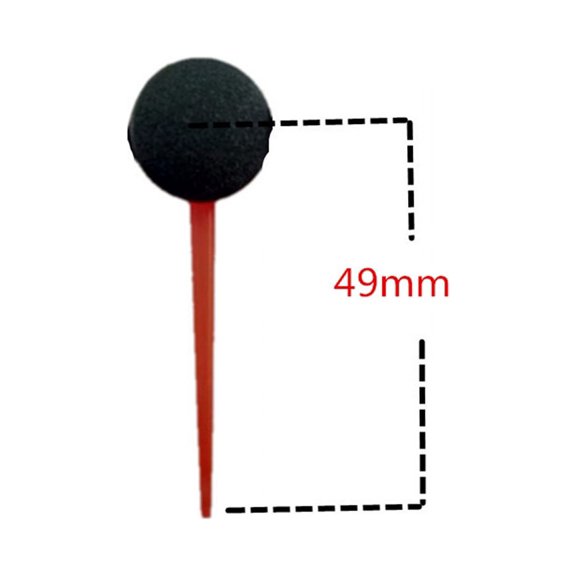 Furulu 5Pcs Speedometer Needle Pointers 49mm Length For Car Motorcycle Gauges