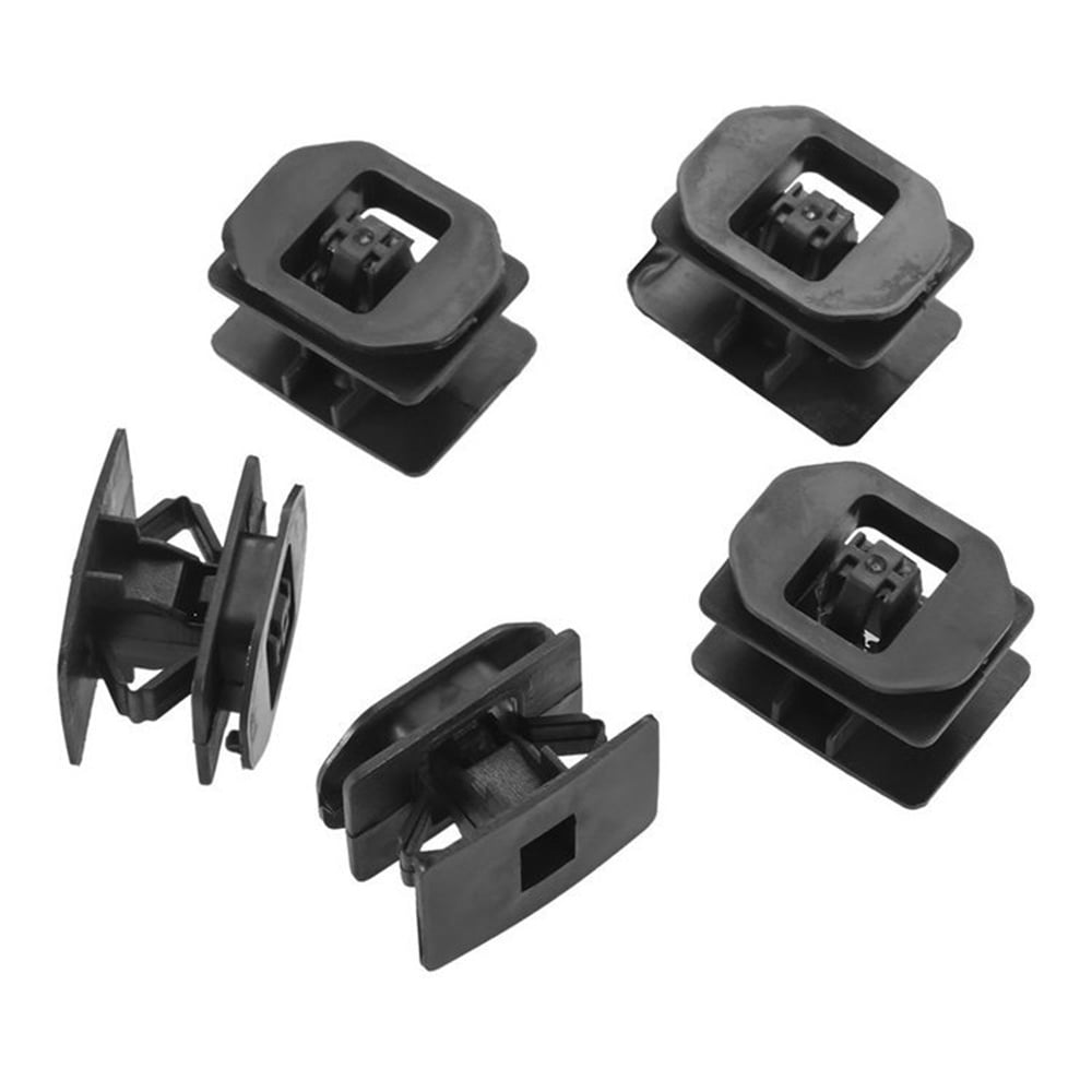 Retainer Clips #6G1Z-5410182-A For Ford Rocker Panel Moulding – Gray, Set Of 10