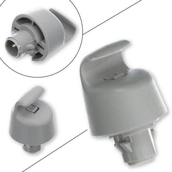 Furulu 96409-3JA0A 2pcs Sun Visor Retainer Clip Hook for Nissan Murano Rogue Pathfinder