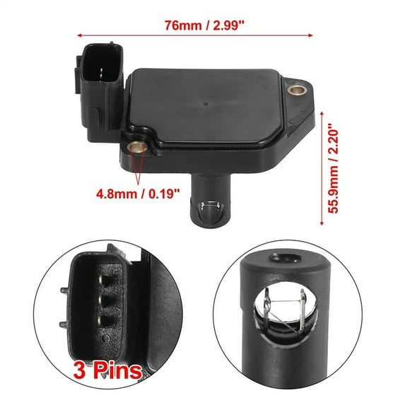 Furulu AFH55M-12 MAF Mass Air Flow Meter Sensor 16017-1S710 for Nissan Xterra 2000-2004