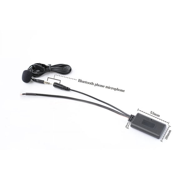 Furulu Audio AUX Bluetooth Auxiliary Cable For BMW X5 X3 Z4 E83 E85 E86 E39 E53