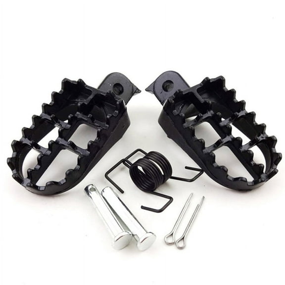 Furulu Bike Foot Pegs Footrest Pedal Pit Dirt For Suzuki DR Honda Yamaha Kawasaki