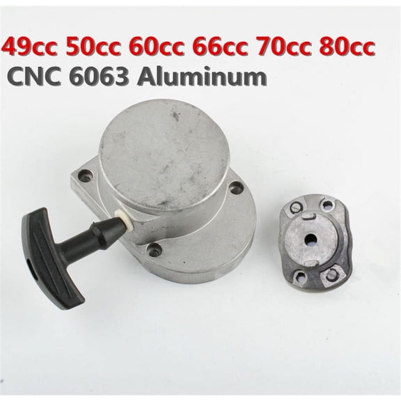 Furulu CNC Alloy Pull Start Starter 49cc 50cc 60cc 66cc 70cc 80cc Motorized Bicycle Bike