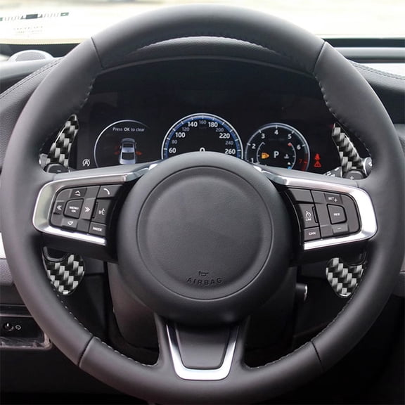 Furulu Car ABS Steering Wheel Shift Paddle Shifter For Jaguar XE XF XEL F-Type F-Pace