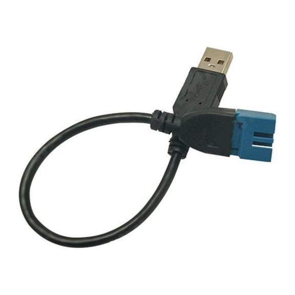 Furulu Car Audio Input Media Data Wire 2.0 USB To Mini USB Port Cable Adapter For Nissan Ford Series USB AUX Transfer