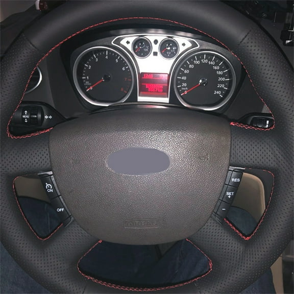 Furulu Car Cruise Control Switch With Cable For Ford Focus 2005-2011 Multifunction Steering Wheel Button Switch