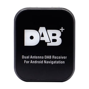 Furulu Car Digital Dab+Adapter Tuner Dualantennas Audio Radio Box Usb Receiver Antenna For Android