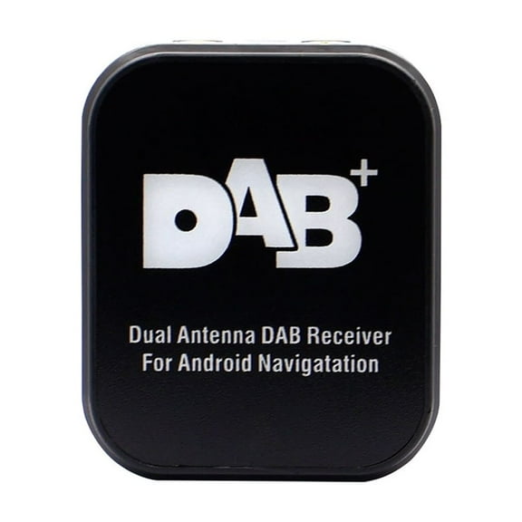 Furulu Car Digital Dab+Adapter Tuner Dualantennas Audio Radio Box Usb Receiver Antenna For Android