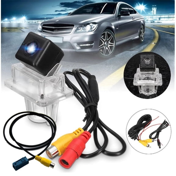 Furulu Car Rear View Backup Camera For Mercedes Benz C Class W204 C300 C350 C63 AMG S204 Factory OEM Radio