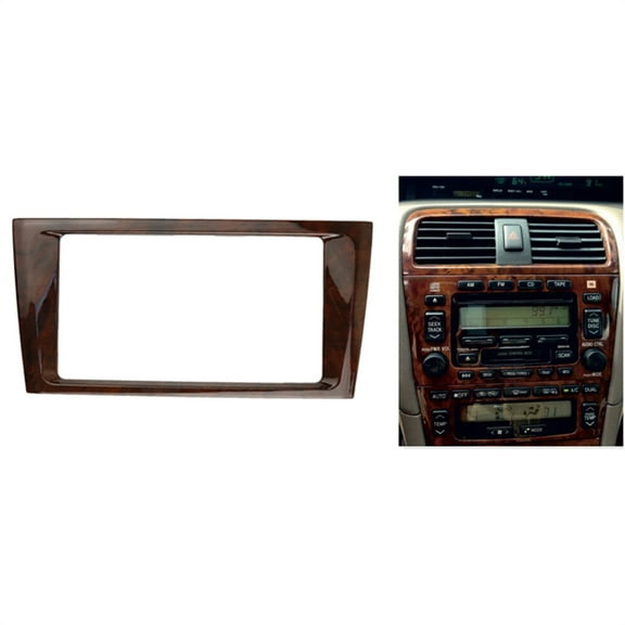 Furulu Car Stereo Radio 2 Din Fascia Panel Frame Trim For Toyota Avalon 2000-2004