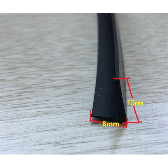 Furulu Car Window Sealant Weatherstrip V Type Car Door Glass Window Seal Strip Auto Rubber Seals Aging Ageing