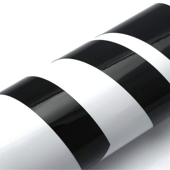 Furulu Chrome Delete Blackout Overlay Window Trim Bright Black For Toyota Camry 2018-23